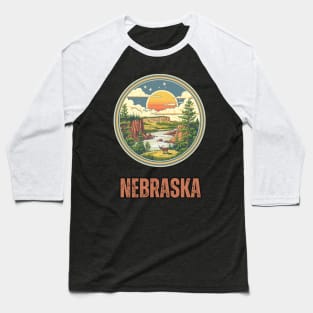 Nebraska State USA Baseball T-Shirt